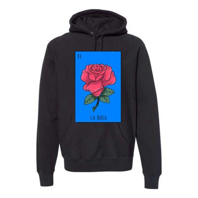 La Rosa Mexican Lottery Culture Premium Hoodie