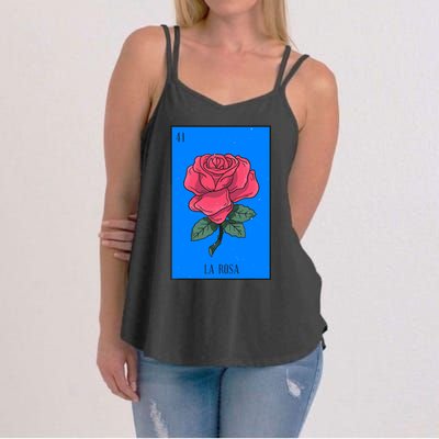 La Rosa Mexican Lottery Culture Women's Strappy Tank