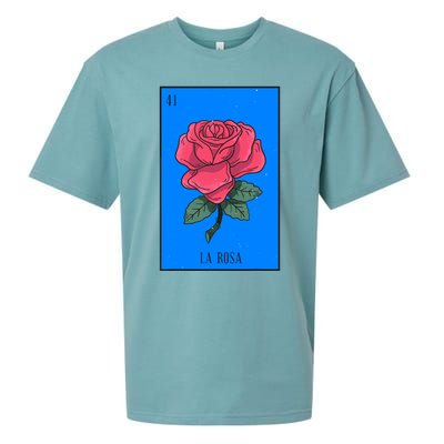 La Rosa Mexican Lottery Culture Sueded Cloud Jersey T-Shirt