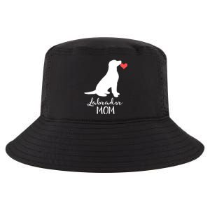 Labrador Retriever Mom Dog Silhouette Gift Cool Comfort Performance Bucket Hat