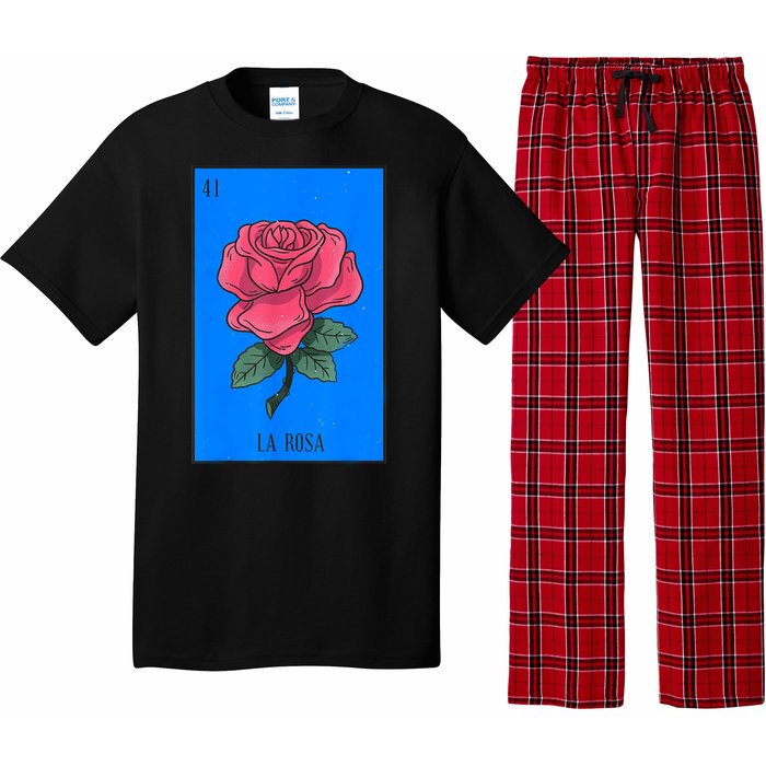 La Rosa Mexican Lottery Culture Pajama Set