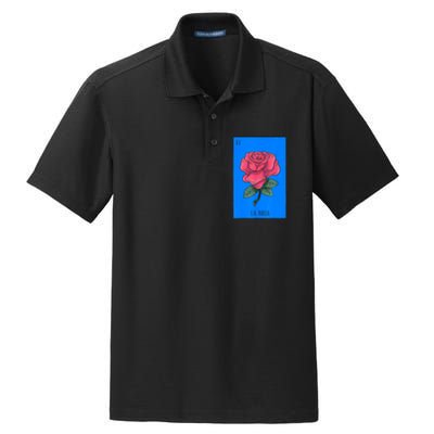 La Rosa Mexican Lottery Culture Dry Zone Grid Polo