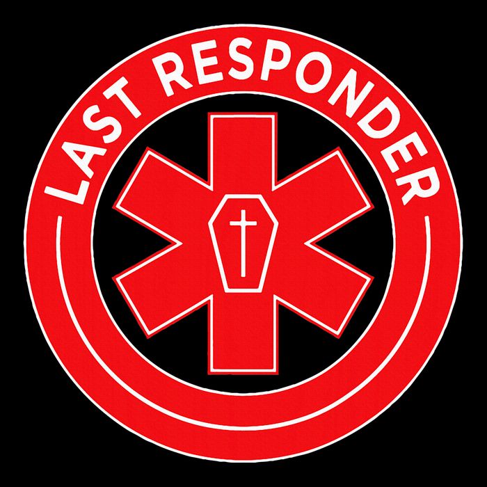 Last Responder Mortician Embalmer Funeral Director Wool Snapback Cap