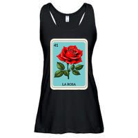 La Rosa Mexican Lottery Card Game Gift Ladies Essential Flowy Tank