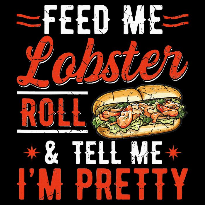 Lobster Roll Maine Seafood Design For A Lobster Roll Fan Flexfit Unipanel Trucker Cap