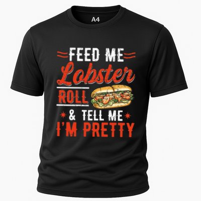 Lobster Roll Maine Seafood Design For A Lobster Roll Fan Performance Shirt
