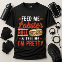 Lobster Roll Maine Seafood Design For A Lobster Roll Fan Cooling Performance Crew T-Shirt