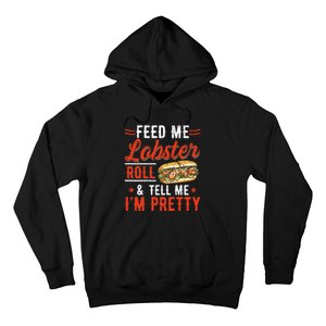 Lobster Roll Maine Seafood Design For A Lobster Roll Fan Hoodie