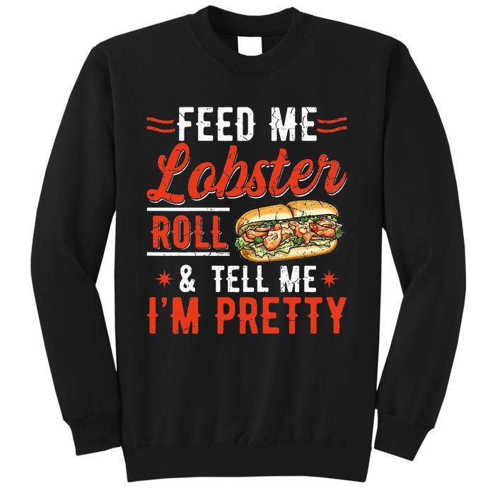 Lobster Roll Maine Seafood Design For A Lobster Roll Fan Sweatshirt