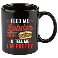 Lobster Roll Maine Seafood Design For A Lobster Roll Fan 11oz C Handle Ceramic Mug