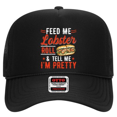 Lobster Roll Maine Seafood Design For A Lobster Roll Fan Trucker Hat