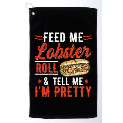Lobster Roll Maine Seafood Design For A Lobster Roll Fan Golf Towel