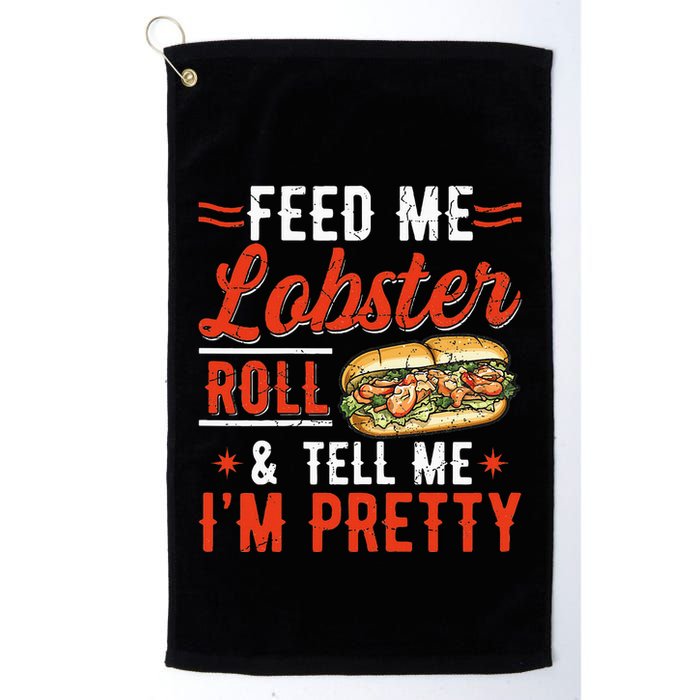 Lobster Roll Maine Seafood Design For A Lobster Roll Fan Golf Towel