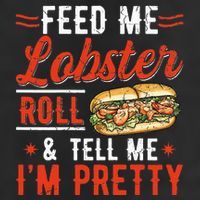 Lobster Roll Maine Seafood Design For A Lobster Roll Fan Golf Towel