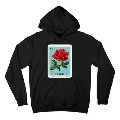 La Rosa Mexican Lottery Card Game Hoodie