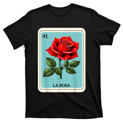 La Rosa Mexican Lottery Card Game T-Shirt