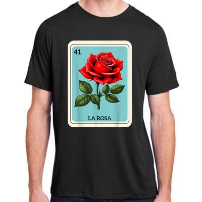 La Rosa Mexican Lottery Card Game Adult ChromaSoft Performance T-Shirt