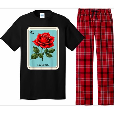 La Rosa Mexican Lottery Card Game Pajama Set