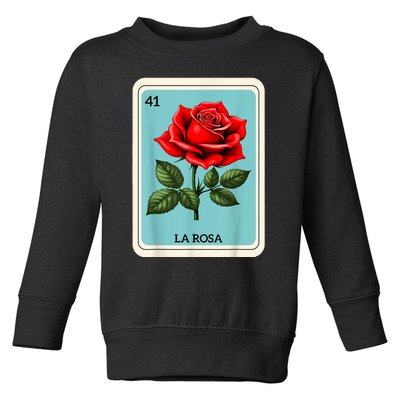 La Rosa Mexican Lottery Card Game Toddler Sweatshirt