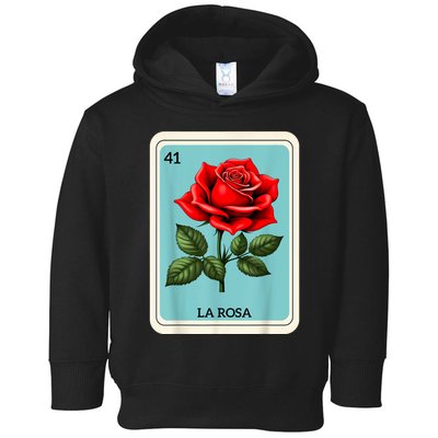 La Rosa Mexican Lottery Card Game Toddler Hoodie