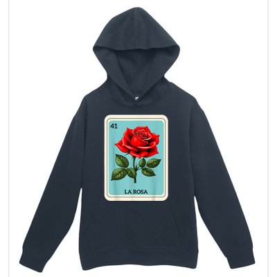 La Rosa Mexican Lottery Card Game Urban Pullover Hoodie