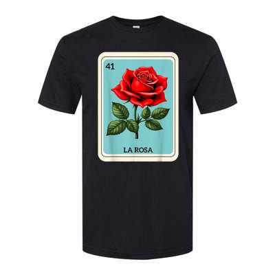 La Rosa Mexican Lottery Card Game Softstyle CVC T-Shirt