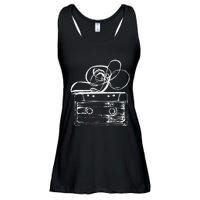 Love Retro Mixtape 80S Blank Cassette Tape Ladies Essential Flowy Tank