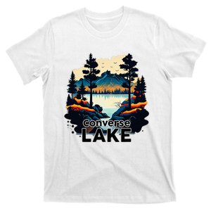 Lake Retro Minimalist Lake T-Shirt