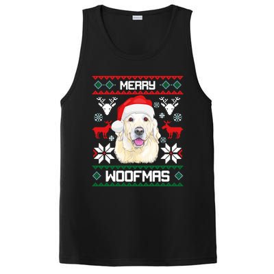 Labrador Retriever Merry Woofmas Gift Christmas Dog Xmas Lab Cool Gift PosiCharge Competitor Tank