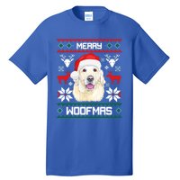 Labrador Retriever Merry Woofmas Gift Christmas Dog Xmas Lab Cool Gift Tall T-Shirt