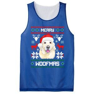 Labrador Retriever Merry Woofmas Gift Christmas Dog Xmas Lab Cool Gift Mesh Reversible Basketball Jersey Tank