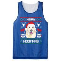 Labrador Retriever Merry Woofmas Gift Christmas Dog Xmas Lab Cool Gift Mesh Reversible Basketball Jersey Tank