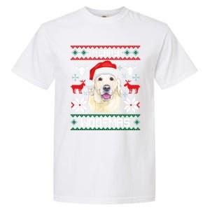 Labrador Retriever Merry Woofmas Gift Christmas Dog Xmas Lab Cool Gift Garment-Dyed Heavyweight T-Shirt