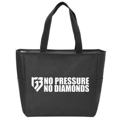 Limited Rg3 No Pressure No Diamonds Zip Tote Bag