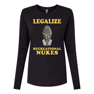 Legalize Recreational Nukes Womens Cotton Relaxed Long Sleeve T-Shirt