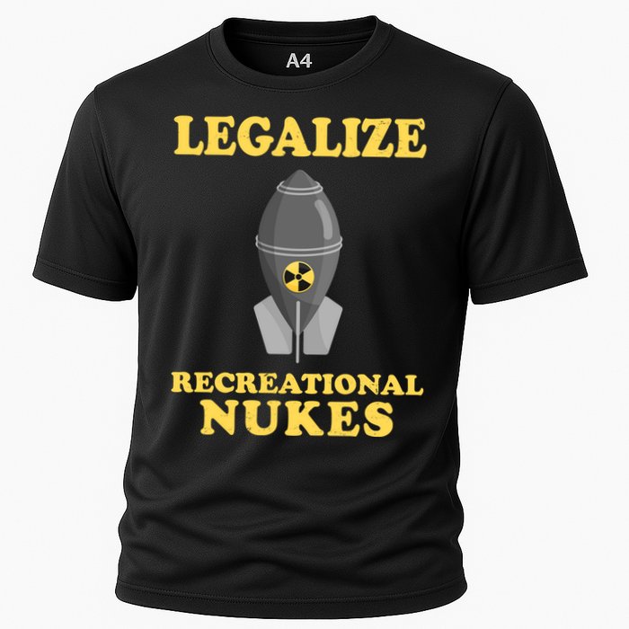 Legalize Recreational Nukes Cooling Performance Crew T-Shirt
