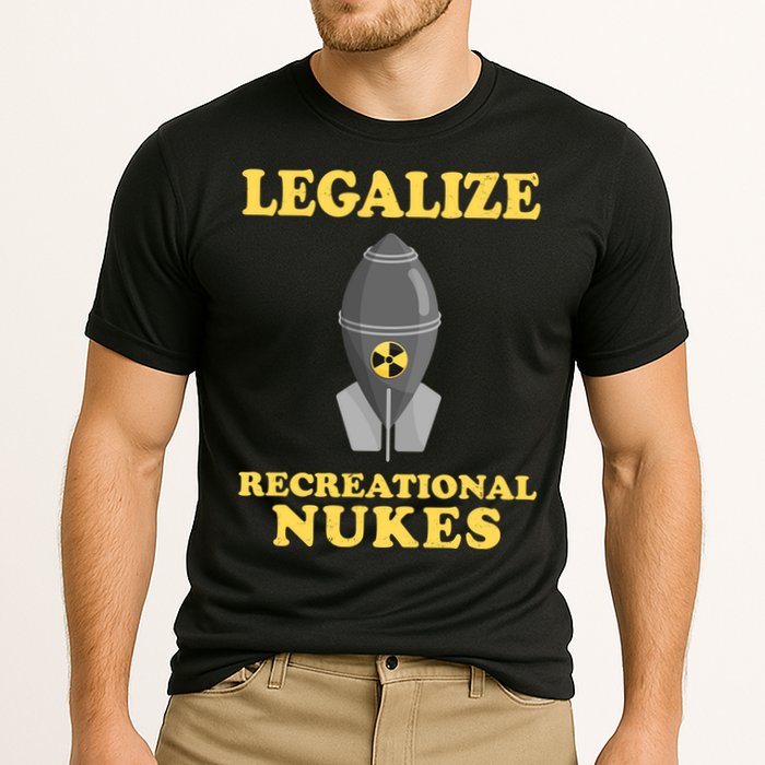 Legalize Recreational Nukes Cooling Performance Crew T-Shirt