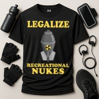 Legalize Recreational Nukes Cooling Performance Crew T-Shirt