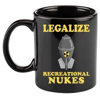 Legalize Recreational Nukes 11oz C Handle Ceramic Mug