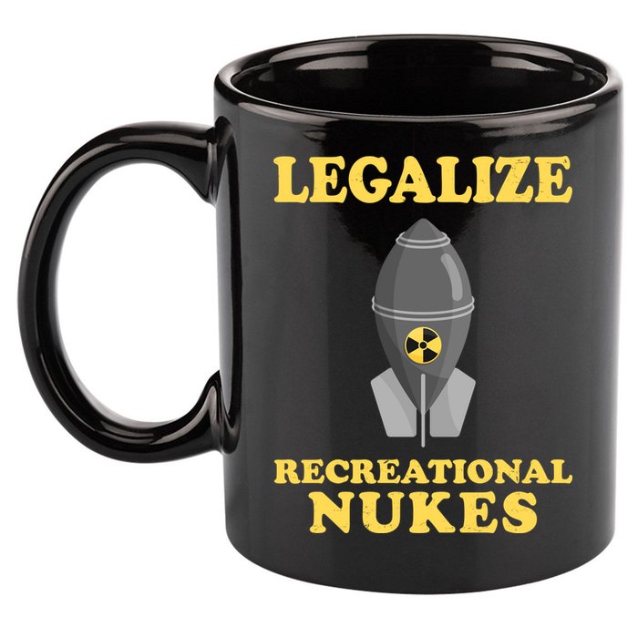 Legalize Recreational Nukes 11oz C Handle Ceramic Mug