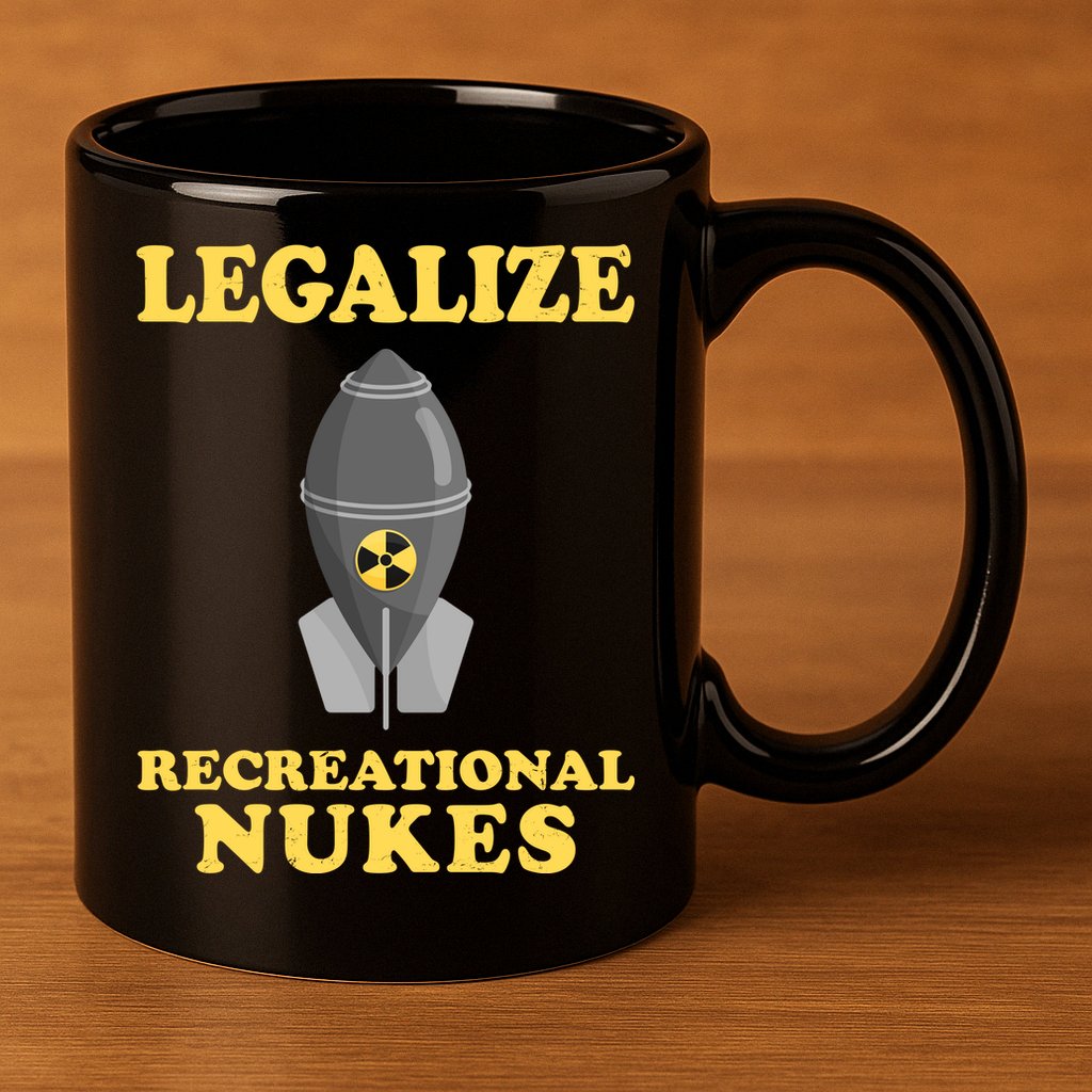 Legalize Recreational Nukes 11oz C Handle Ceramic Mug