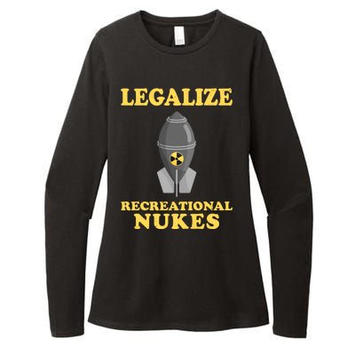 Legalize Recreational Nukes Womens CVC Long Sleeve Shirt