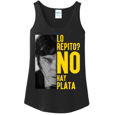 Lo Repito No Hay Plata Javier Milei Presidente  Ladies Essential Tank