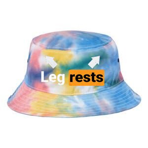 Leg Rests Naughty Dad Jokes Funny Adult Humour Father's Day Tie Dye Newport Bucket Hat