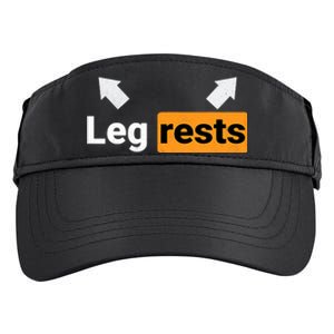 Leg Rests Naughty Dad Jokes Funny Adult Humour Father's Day Adult Drive Performance Visor