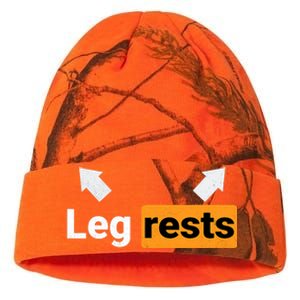 Leg Rests Naughty Dad Jokes Funny Adult Humour Father's Day Kati Licensed 12" Camo Beanie