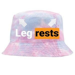 Leg Rests Naughty Dad Jokes Funny Adult Humour Father's Day Tie-Dyed Bucket Hat