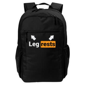 Leg Rests Naughty Dad Jokes Funny Adult Humor Dirty Dad Joke Daily Commute Backpack