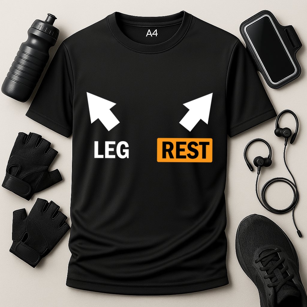 Leg Rests Naughty Dad Jokes Funny Adult Humor Dirty Dad Joke Cooling Performance Crew T-Shirt