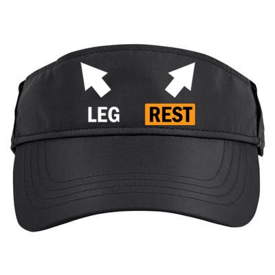 Leg Rests Naughty Dad Jokes Funny Adult Humor Dirty Dad Joke Adult Drive Performance Visor